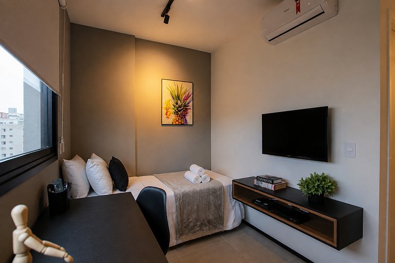 Studio Confortável na Vila Mariana by Housi