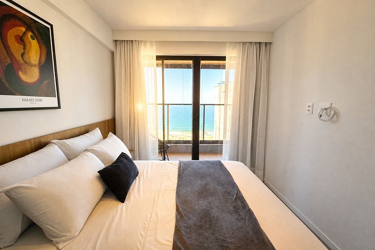 Studio Moderno a 5 min do Shopping e da Praia