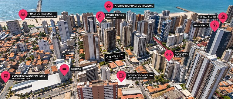 Studio Próx. Praia de Iracema by Housi