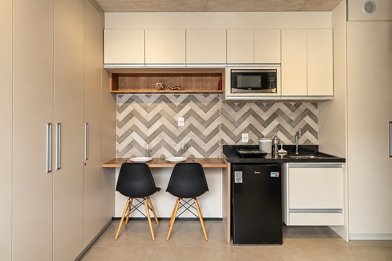 Studio Moderno na Bela Vista by Housi