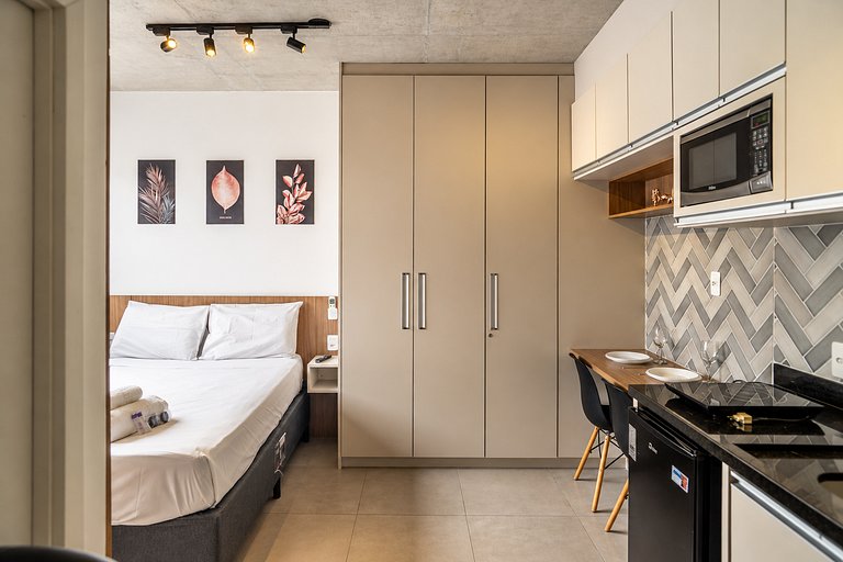 Studio Moderno na Bela Vista by Housi