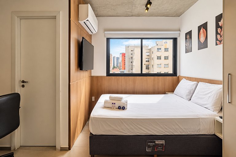 Studio Moderno na Bela Vista by Housi