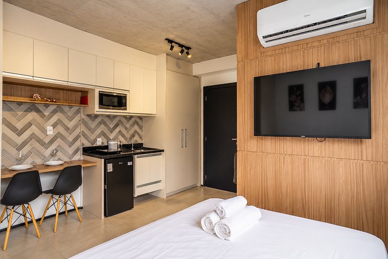 Studio Moderno na Bela Vista by Housi