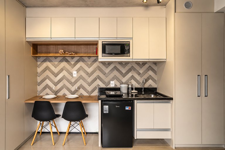 Studio Moderno na Bela Vista by Housi