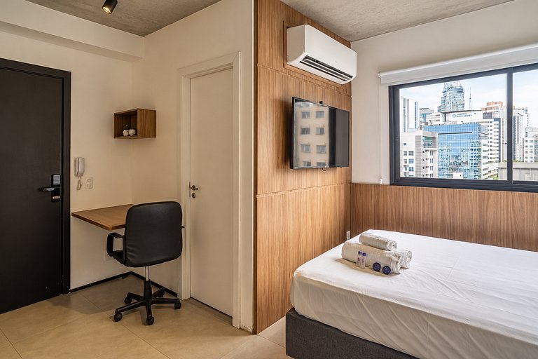 Studio Moderno na Bela Vista by Housi