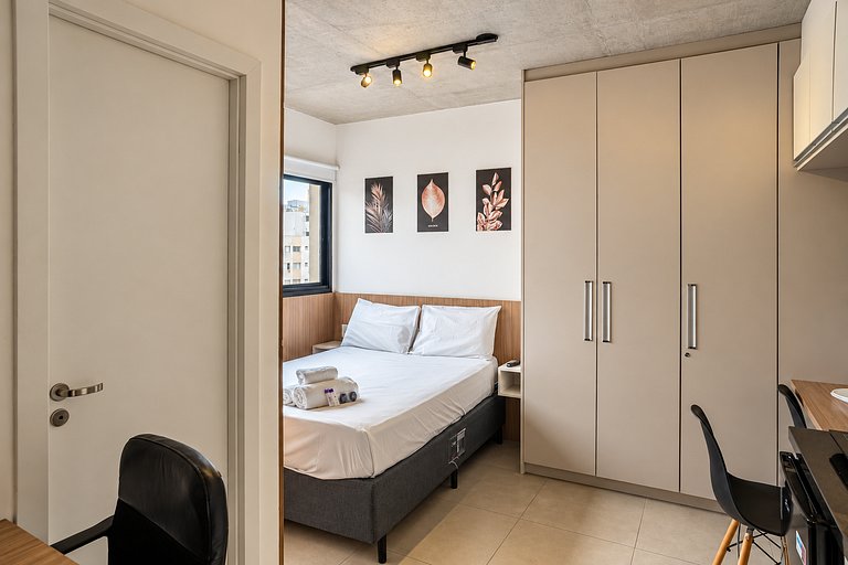Studio Moderno na Bela Vista by Housi